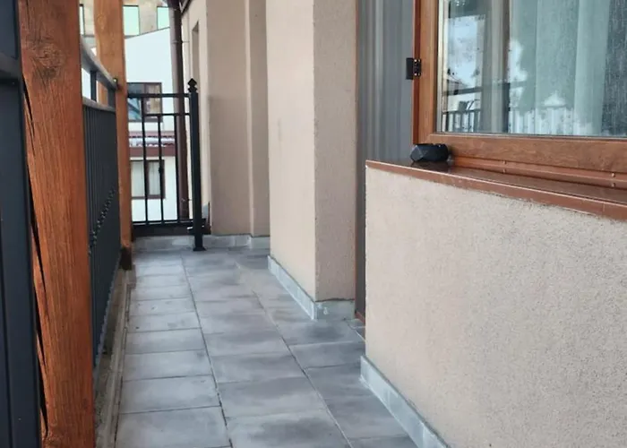 Apartament Pine & Wine Bathtub *